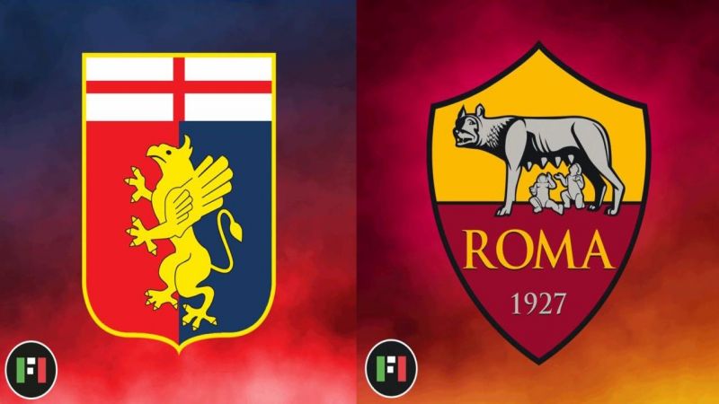 Nhận định kèo Genoa vs Roma, đội khách chiếm ưu thế rõ rệt